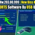 Gx6605s Hw.203.00.999 | New Biss Key update Ptvsports Software By USB Upgrade | Irfan Fixer]
