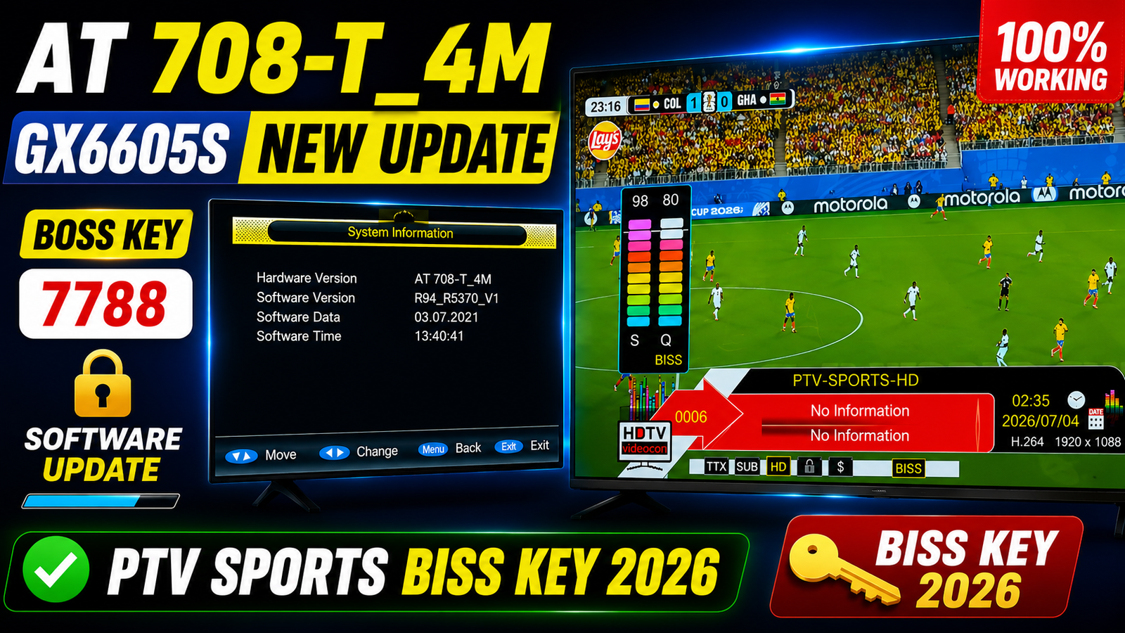AT 708.T 4M Downgrade Software Method 2026 And Biss key Software