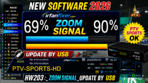 New Software 2026 – HW203 All Box | PTV Sports OK | USB Upgrade | BISS Key Working